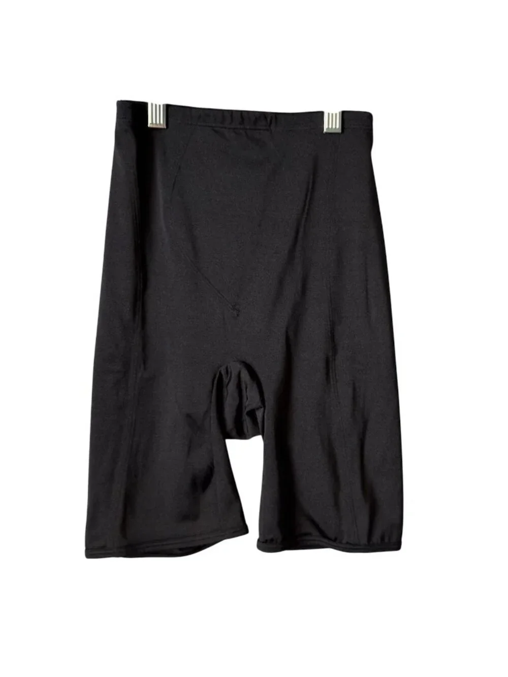 Body Slimmers By Nancy Ganz Size M High Waisted Black Shorts Tummy Control 07319